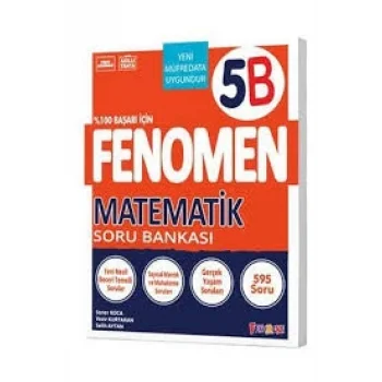 FENOMEN 5 MATEMATİK SORU BANKASI (B)
