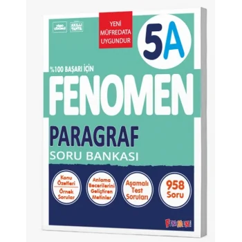 FENOMEN 5 PARAGRAF SORU BANKASI (A)