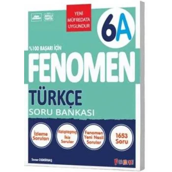 FENOMEN 6 TÜRKÇE SORU BANKASI (A)
