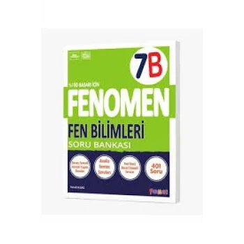 FENOMEN 7 FEN BİLİMLERİ SORU BANKASI (B)