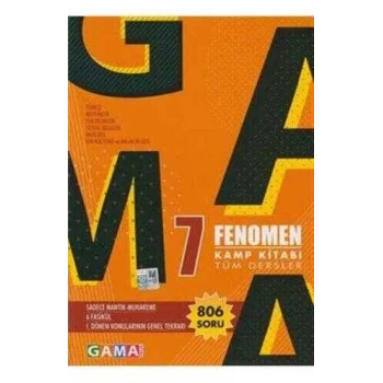 FENOMEN 7 KAMP KİTABI 1.DÖNEM TÜM DERSLER SORU BANKASI