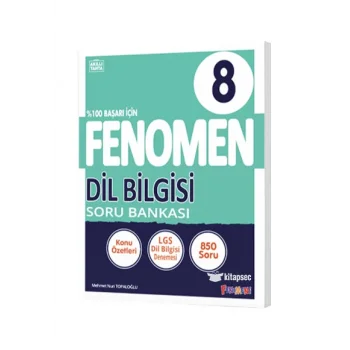 FENOMEN 8 DİL BİLGİSİ SORU BANKASI