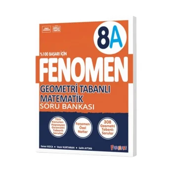 FENOMEN 8 GEOMETRİ TABANLI MATEMATİK SORU BANKASI (A)