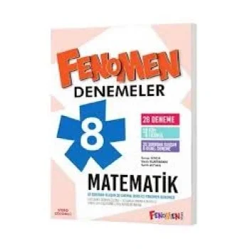 FENOMEN 8 MATEMATİK DENEMELER (28 DENEME)