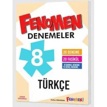 FENOMEN 8 TÜRKÇE DENEMELER (20 DENEME)