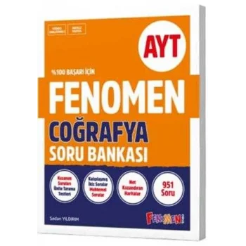 FENOMEN AYT COĞRAFYA SORU BANKASI