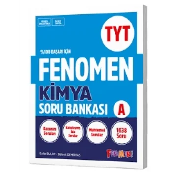 FENOMEN TYT KİMYA SORU BANKASI (A)