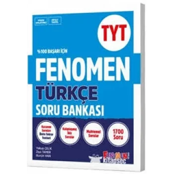 FENOMEN TYT TÜRKÇE SORU BANKASI