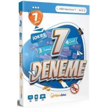 Hiper Zeka Yayınları 7. Sınıf 7 Deneme İOKBS | 3 Sarmal & 4 Genel