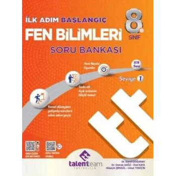 İlk Adım Başlangıç Fen Bilimleri Soru Bankası 8. sınıfc
