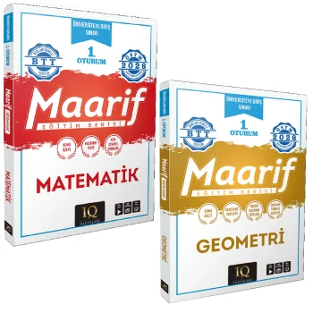 IQ Yayınları 2028 TYT Maarif Eğitim Serisi 1. Oturum MATEMATİK + GEOMETRİ