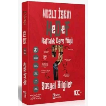 İSEM Yayıncılık Hızlı Hedef 7. Sınıf Sosyal Bilgiler Haftalık Ders Föyü