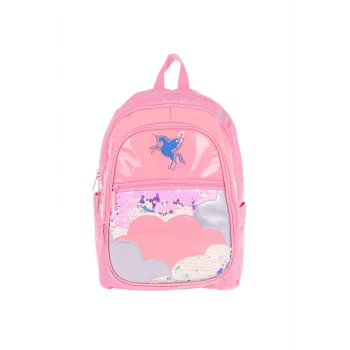 Kaukko Kids&Love Pembe Unicorn Okul Çantası