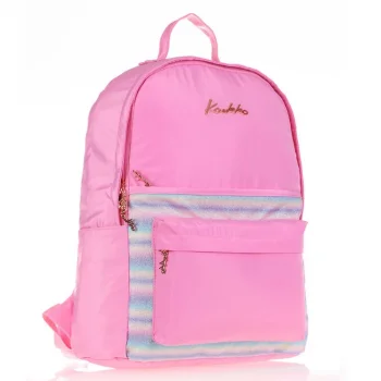 Kaukko Kids&Love Magical Sırt Çantası Simli Pembe