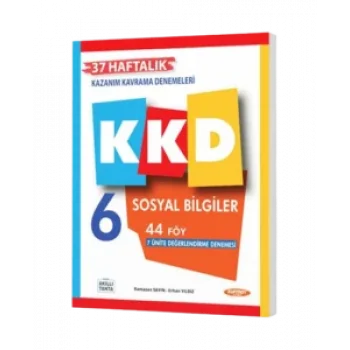 KKD 6 SOSYAL BILGILER (36 FÖY)