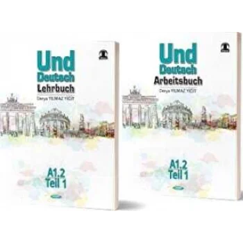 Kurmay Yayınları Almanca Und Deutsch Lehrbuch A1.2 Teil 1 and Arbeitsbuch A1.2 Teil 1