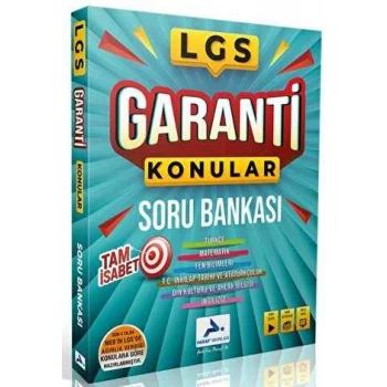 LGS Garanti Konular Soru Bankası