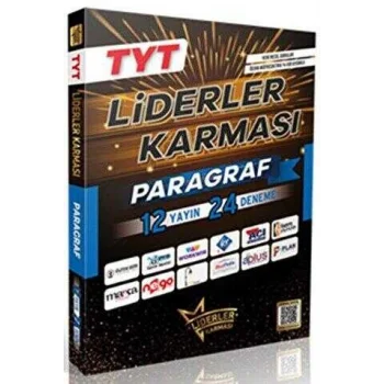 LİDERLER KARMASI TYT PARAGRAF DENEMELERİ- 12 YAYIN 24 DENEME