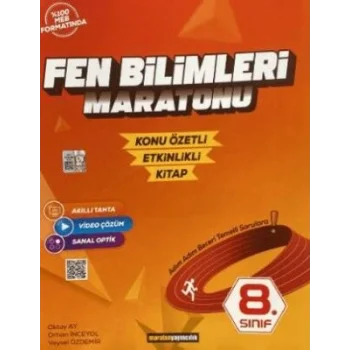 Maraton Yayıncılık 8. Sınıf Fen Bilimleri Maratonu Konu Özetli - Etkinlikli Kitap