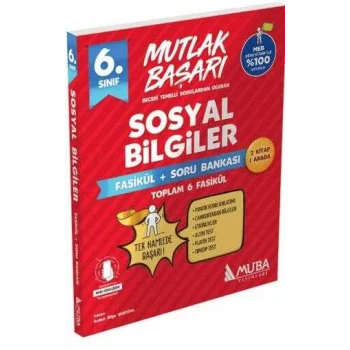 Muba Yayınları 6. Sınıf Sosyal Bilgiler Fasikül + Soru Bankası