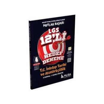 MB 8.Sınıf T.C. İnkılap Tarihi ve Atatürkçülük 12 Li Hedef Deneme