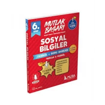 muba yayınları 6 sınıf sosyal bilgiler fasikül +soru bankası