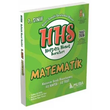 Muba Yayınları 7. Sınıf Matematik Haftalık Hasat Soruları HHS