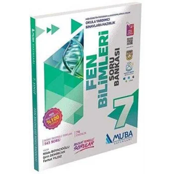 Muba Yayınları MB 7. Sınıf Fen Bilimleri Soru Bankası