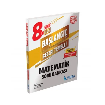 Muba Yayınları 8.Sınıf Başlangıç Matematik Soru Bankası