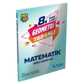 Muba Yayınları 8. Sınıf Geometri Tabanlı Matematik Soru Bankası
