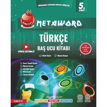 Nartest Yayınevi 5. Sınıf Metaword Türkçe Maarif Modeli