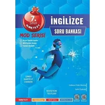 Nartest Yayınevi 7. Sınıf Mod İngilizce Soru Bankası