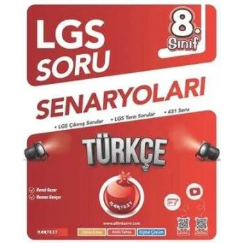 Nartest Yayınevi 8. Sınıf LGS Soru Senaryoları Türkçe