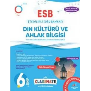 Okyanus Yayınları 6. Sınıf Classmate Din Kültürü ve Ahlak Bilgisi Etkinlikli Soru Bankası