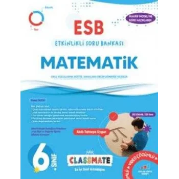 Okyanus Yayınları 6. Sınıf Classmate Matematik Etkinlikli Soru Bankası