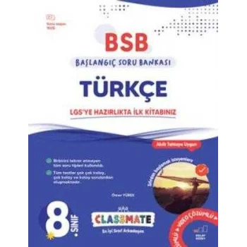 Okyanus Yayınları 8. Sınıf Classmate Başlangıç Türkçe Soru Bankası