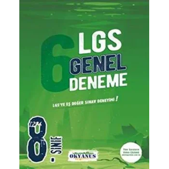 Okyanus Yayınları 8. Sınıf LGS 6 Genel Deneme