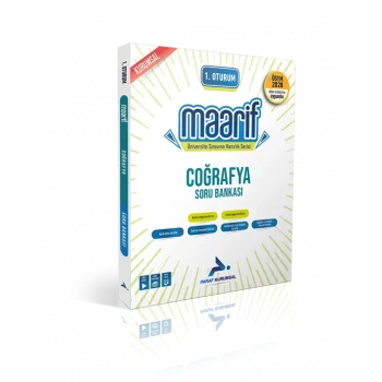 maarif Paraf 2028 Maarif Coğrafya Soru Bankası