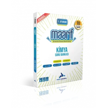 maarif Paraf 2028 Maarif Kimya Soru Bankası