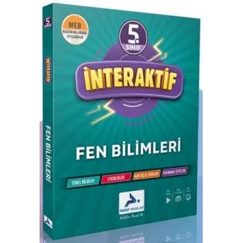 Paraf 5. Sınıf İnteraktif Fen Bilimleri Soru Bankası