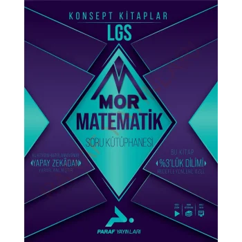 PARAF 8.SINIF MOR MATEMATİK SORU KÜTÜPHANESİ