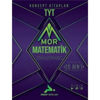 Paraf Tyt Mor Matematik Soru Kütüphanesi Prf Yayınları,PARAF TYT MOR MATEMATİK SORU KÜTÜPHANESİ
