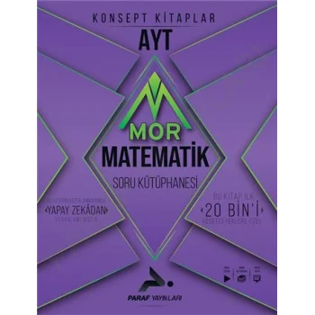 Paraf Yayınları AYT Mor Matematik Soru Kütüphanesi