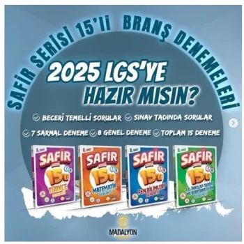 safir madalyon branş deneme seti