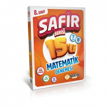 Safir Serisi 8. Sınıf Matematik Deneme 15’li