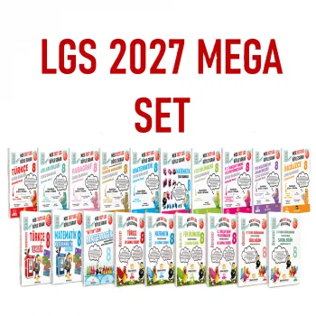 Sinan Kuzucu 2027 LGS MEGA SET+rotring kalem set hediyeli