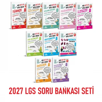 SİNAN KUZUCU 8. SINIF - LGS MEB BÖYLE SORAR SORU BANKASI SETİ ( 2027 LGS )