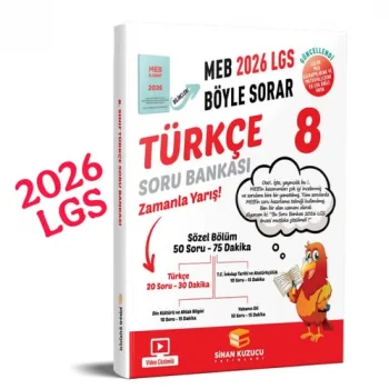 sinan kuzucu 8. Sınıf 2026 Lgs Meb Böyle Sorar TÜRKÇE Soru Bankası Video Çözümlü