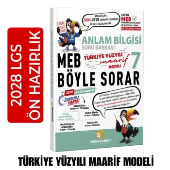 Sinan Kuzucu Yayınları 7. Sınıf | Anlam Bilgisi Soru Bankası