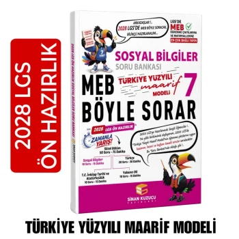 Sinan Kuzucu Yayınları 7. Sınıf | Sosyal Bilgiler Soru Bankası